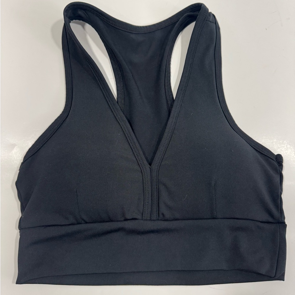 Fitness Bra - Brazilian Sport Bra size Medium Black - Picture 3 of 7